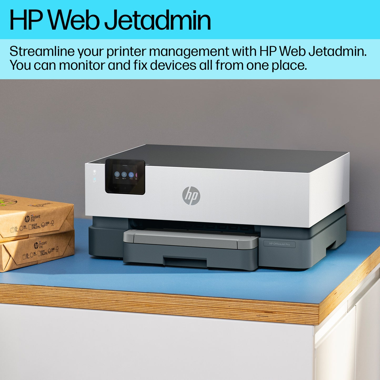 HP OfficeJet Pro 9110b Wireless Color Printer, Two-sided printing