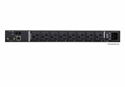 ATEN 1U AV 16A 8 Outlet Switched Bank Metered PDU + Free Eco PDU Manager Software
