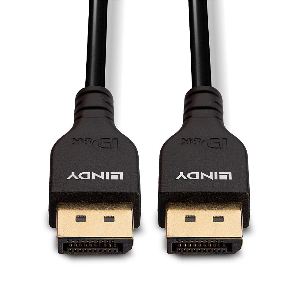 Lindy 3m Slim DisplayPort 1.4 Cable