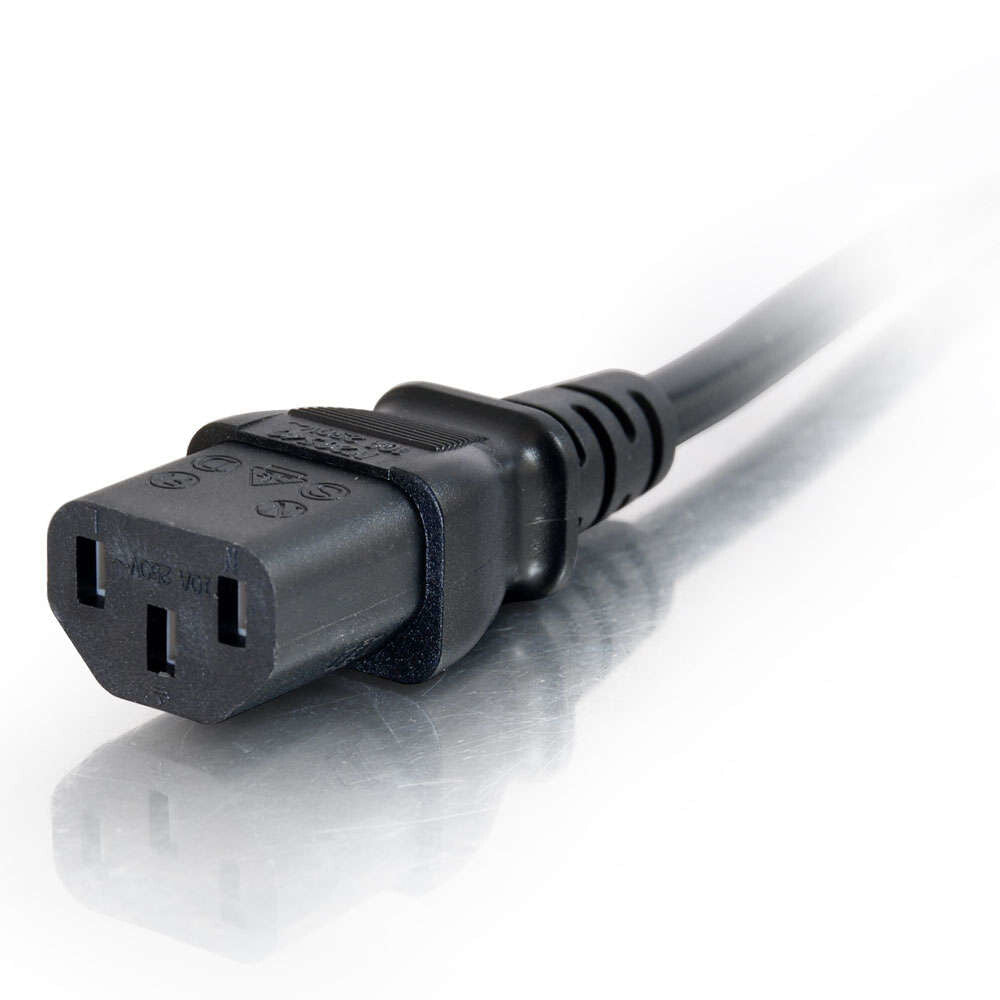 C2G 1m 16 AWG European Power Cord (IEC320C13 to CEE7/7)