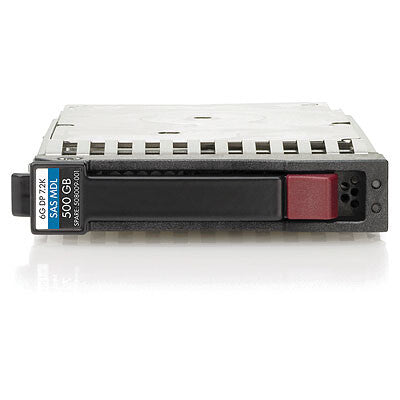 HPE 500GB 6G SAS 7.2K rpm SFF (2.5-inch) Dual Port Midline 1yr Warranty Hard Drive 2.5"