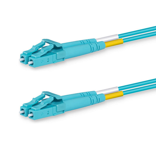 Lanview LVO231471 InfiniBand/fibre optic cable 5 m LC Aqua colour