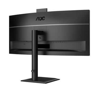 AOC E4 CU34E4CW computer monitor 86.4 cm (34") 3440 x 1440 pixels UltraWide Quad HD LED Black