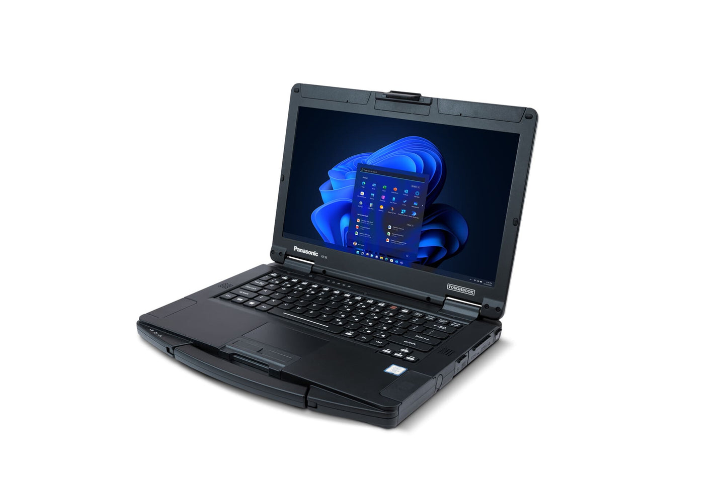 Panasonic Toughbook FZ-55GZ062BE laptop Intel® Core™ i5 i5-1345U 35.6 cm (14") HD 32 GB DDR4-SDRAM 2 TB SSD Wi-Fi 6E (802.11ax) Windows 11 Pro Black