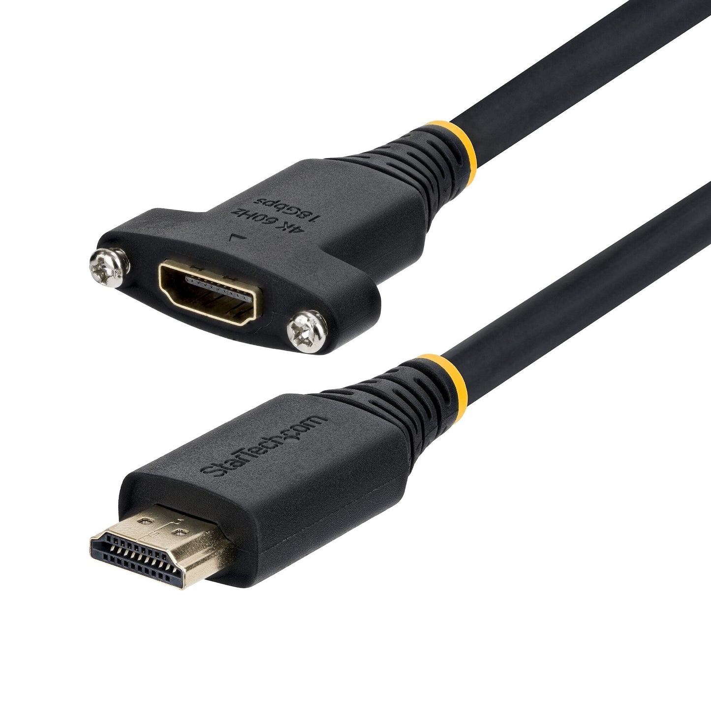 StarTech.com HDMI2PNLFM-2M HDMI cable HDMI Type A (Standard) Black