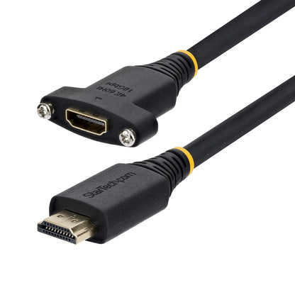 StarTech.com HDMI2PNLFM-2M HDMI cable HDMI Type A (Standard) Black
