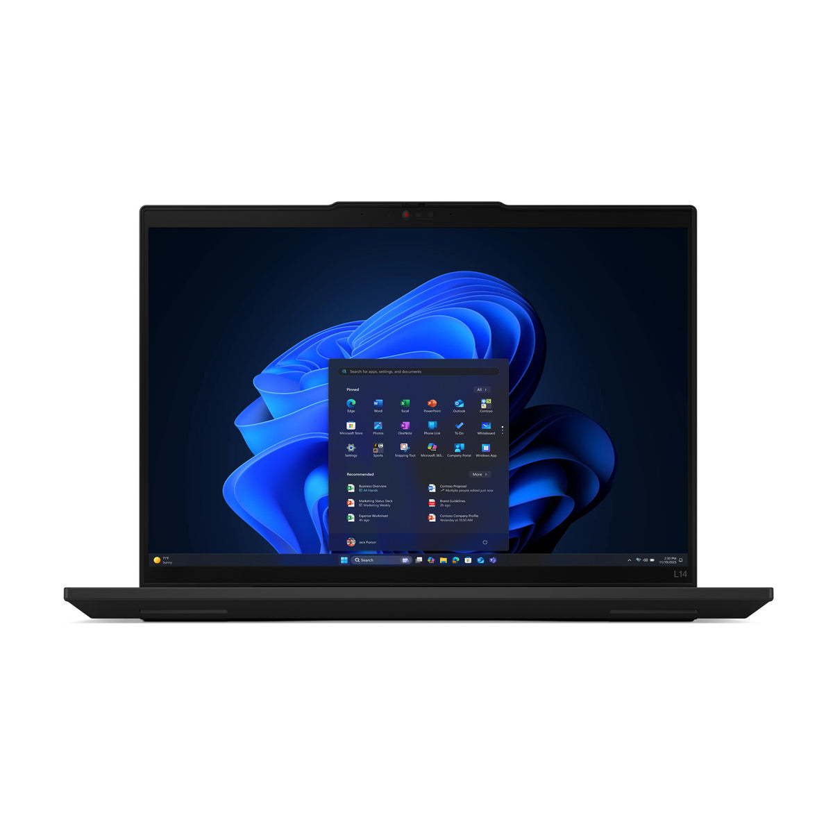 Lenovo ThinkPad L14 Gen 6 (AMD) AMD Ryzen™ 7 PRO 250 Laptop 35.6 cm (14") WUXGA 16 GB DDR5-SDRAM 512 GB SSD Wi-Fi 7 (802.11be) Windows 11 Pro UK English Black