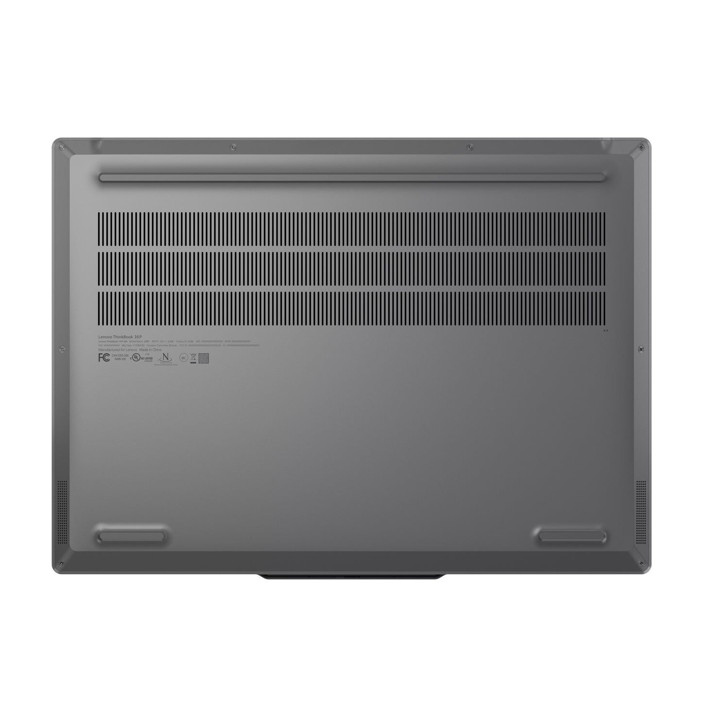 Lenovo ThinkBook 16p Intel® Core™ i7 i7-14650HX Laptop 40.6 cm (16") WQXGA 32 GB DDR5-SDRAM 1 TB SSD NVIDIA GeForce RTX 4060 Wi-Fi 6E (802.11ax) Windows 11 Pro Grey