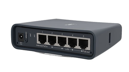 Mikrotik hAP ac lite tower Black Power over Ethernet (PoE)