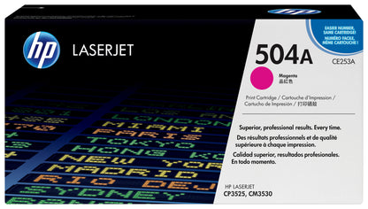 HP 504A Magenta Original LaserJet Toner Cartridge
