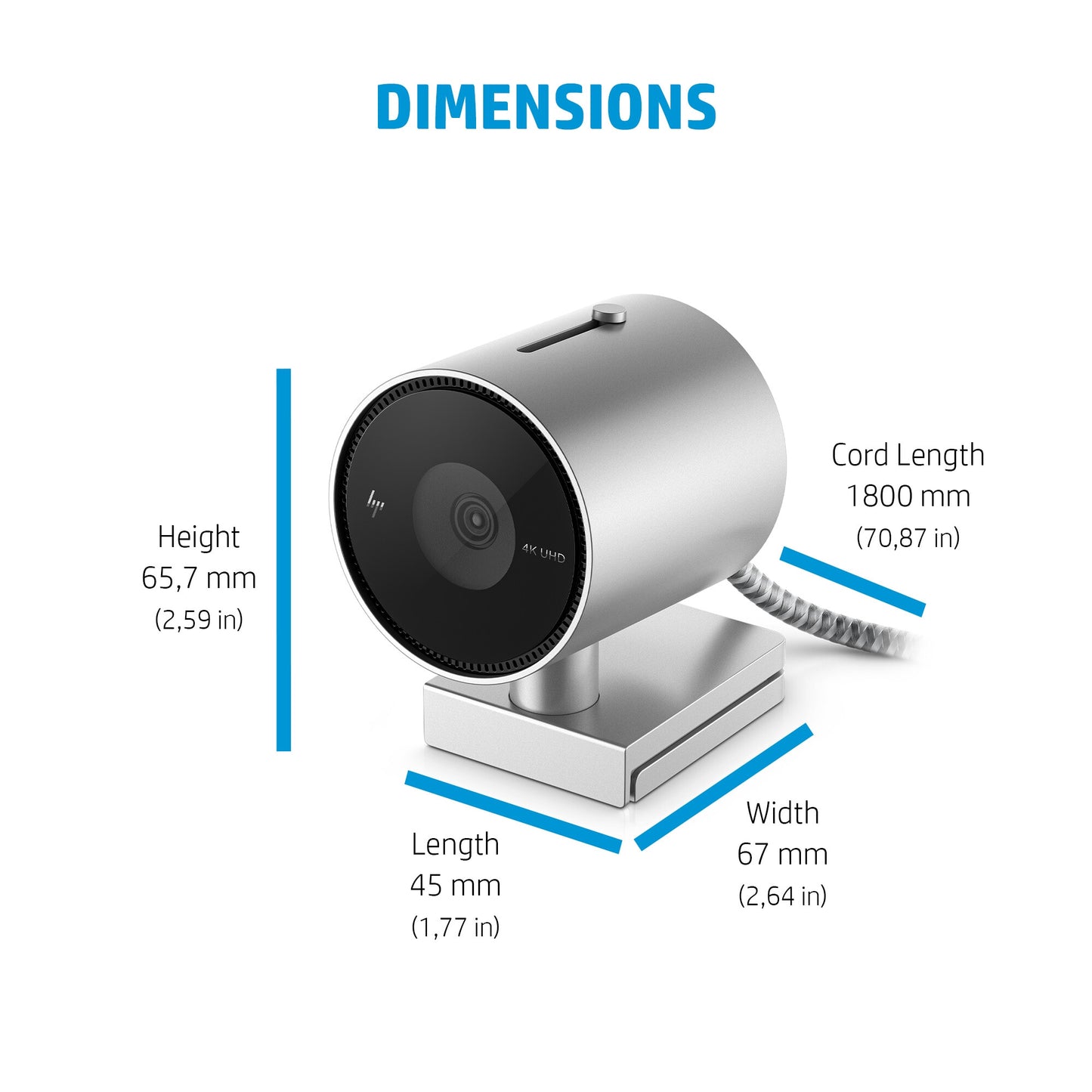 HP 950 4K Webcam