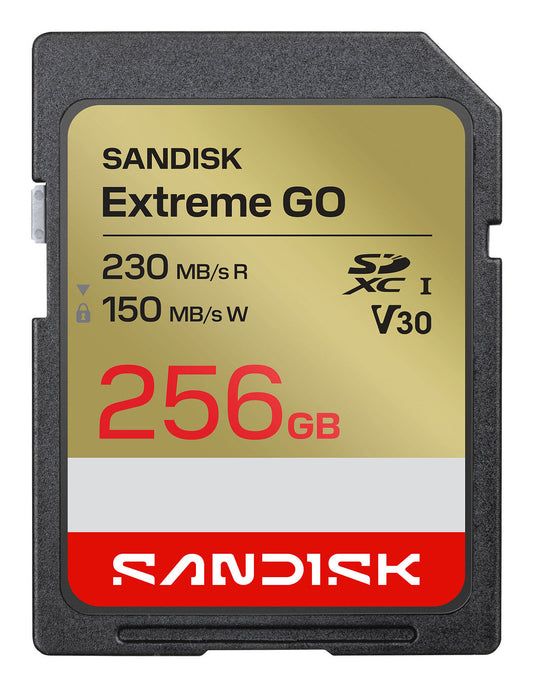 SanDisk Extreme GO 256GB SDXC UHS-I memory card