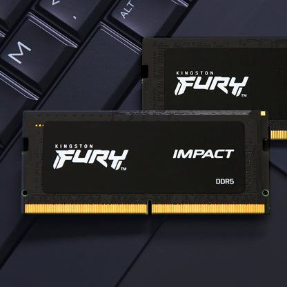 Kingston Technology FURY 64GB 5600MT/s DDR5 CL40 SODIMM (Kit of 2) Impact PnP