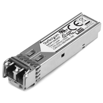 StarTech.com Juniper EX-SFP-1GE-SX Compatible SFP Module - 1000BASE-SX - 1GbE Multimode Fiber MMF Optic Transceiver - 1GE Gigabit Ethernet SFP - LC 550m - 850nm - DDM