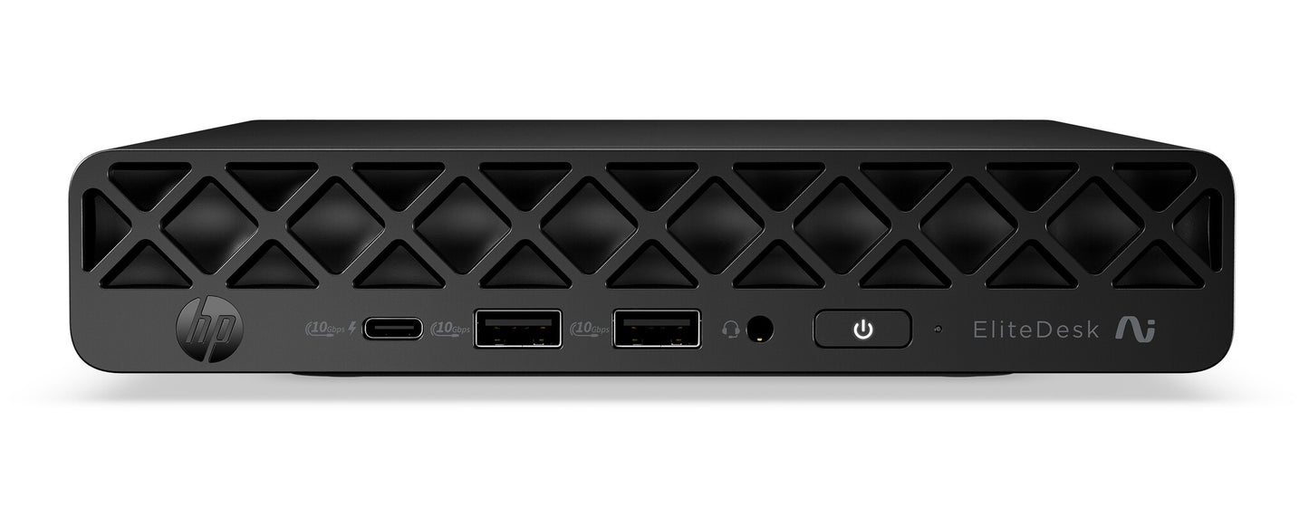 HP E22VBEA PC/workstation Copilot+ PC 445 16 GB DDR5-SDRAM 512 GB SSD Windows 11 Pro Mini PC AI PC