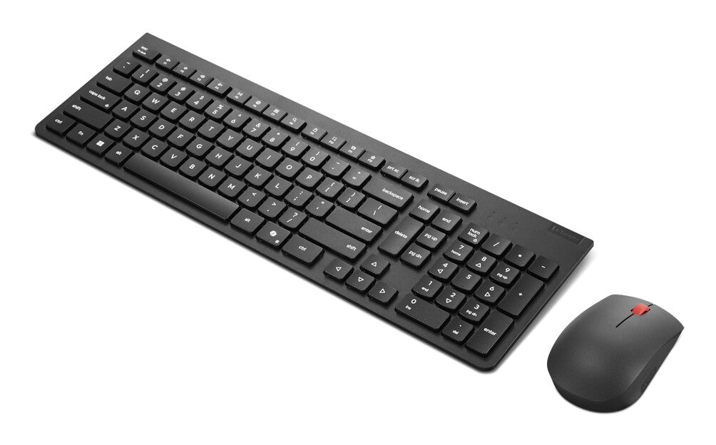 Lenovo 4X31R64497 keyboard Mouse included Office RF Wireless Nordic Black