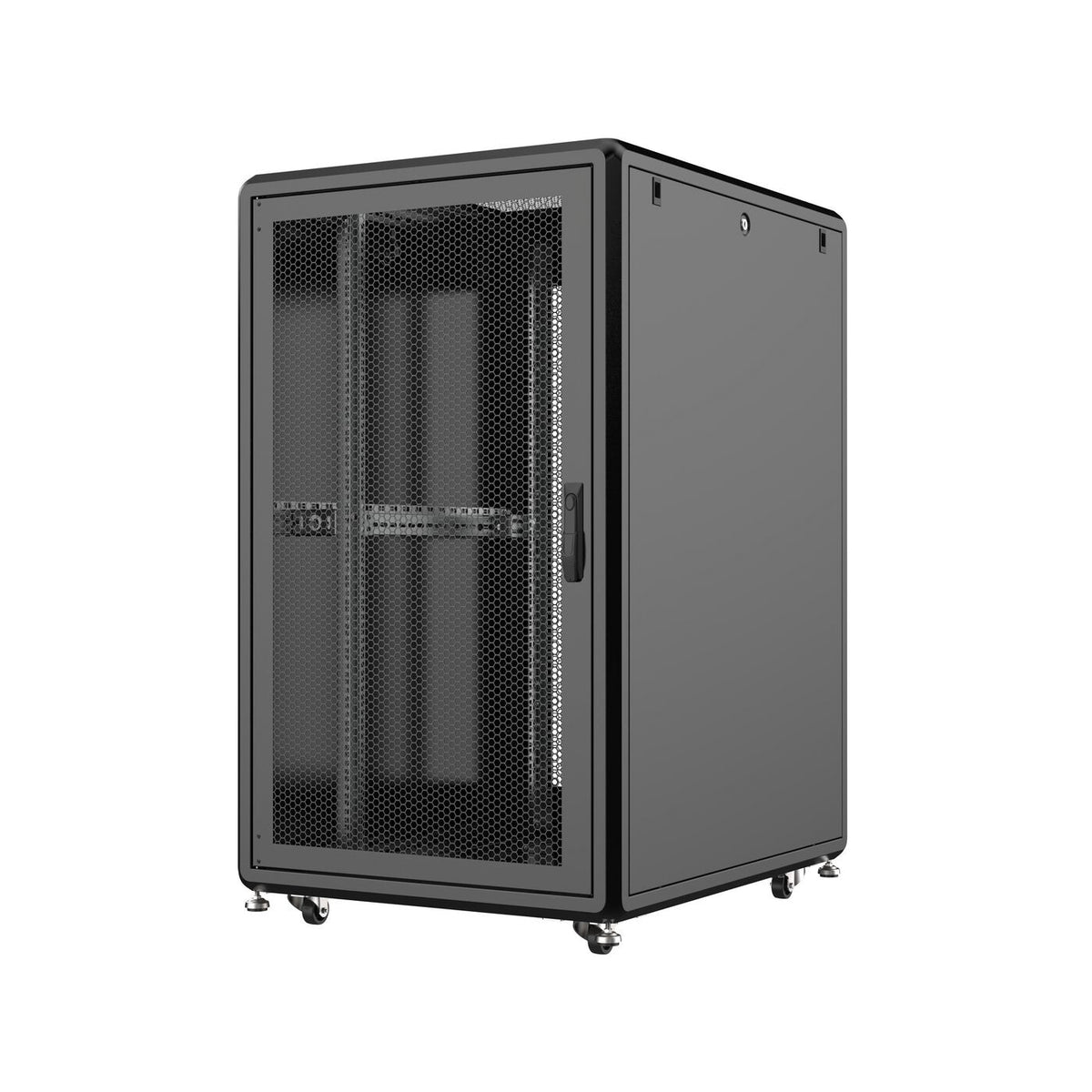 Lanview RSL26U81BL rack cabinet 26U Freestanding rack Black