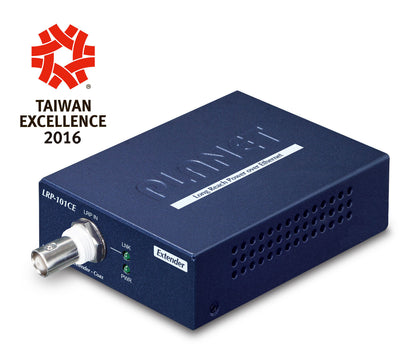 PLANET LRP-101C-KIT network extender Network transmitter & receiver Blue 10, 100 Mbit/s
