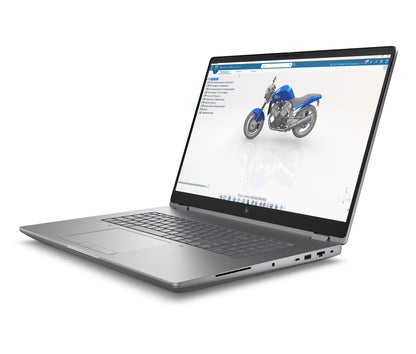 HP ZBook Fury G1i Data Science Intel Core Ultra 9 285HX Mobile workstation 45.7 cm (18") WQXGA 64 GB DDR5-SDRAM 1 TB SSD NVIDIA RTX PRO 3000 Blackwell Wi-Fi 7 (802.11be) Windows 11 Pro AI Workstation, AI PC Silver
