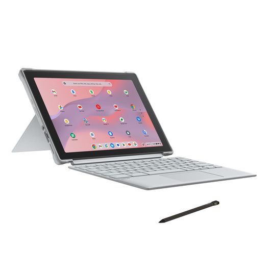 ASUS Chromebook CM30 Detachable CM3001DM2A-R70052 MediaTek Kompanio 520 26.7 cm (10.5") Touchscreen WUXGA 4 GB LPDDR4x-SDRAM 64 GB eMMC Wi-Fi 6 (802.11ax) ChromeOS Silver