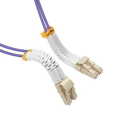 Lanview LVO2318005-FLEX InfiniBand/fibre optic cable 0.5 m LC Purple