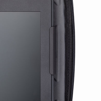 Techair TAE4802 Meet the ultimate 11-12” Chromebook case – it's like a work-in style superhero! Fasten it with secure screen clips, protect with EVA panels, and ID it easily. Your Chromebook's new best friend!