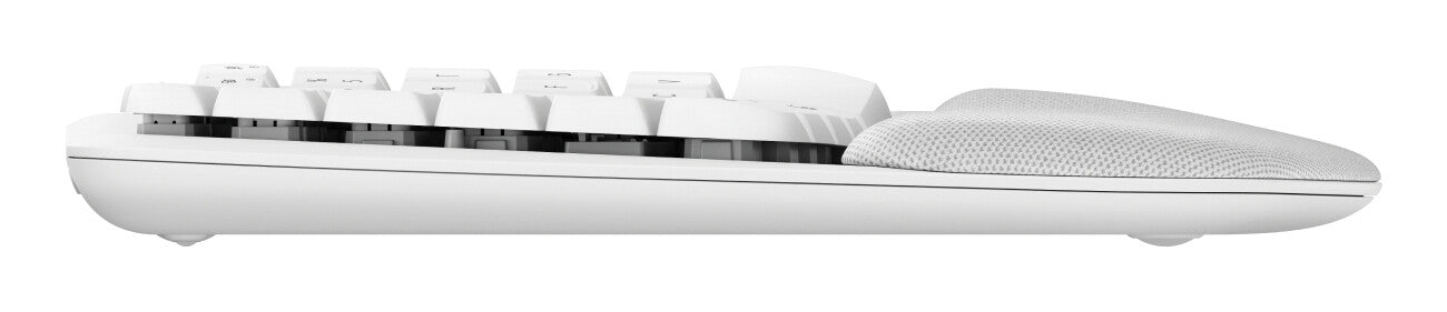 Logitech Wave Keys for Mac keyboard Home/Office Bluetooth QWERTY UK English White