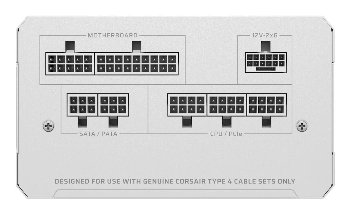 Corsair RM850e power supply unit 850 W 20+4 pin ATX ATX White