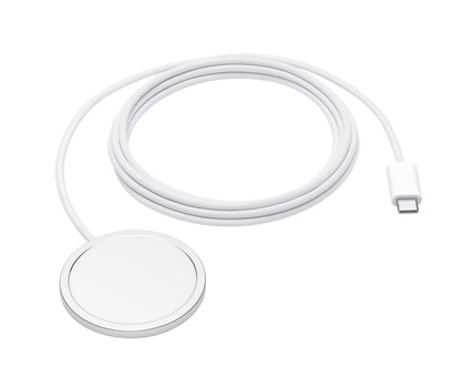 Apple MGDM4ZM/A mobile device charger Headphones, Smartphone White USB Wireless charging Fast charging Indoor