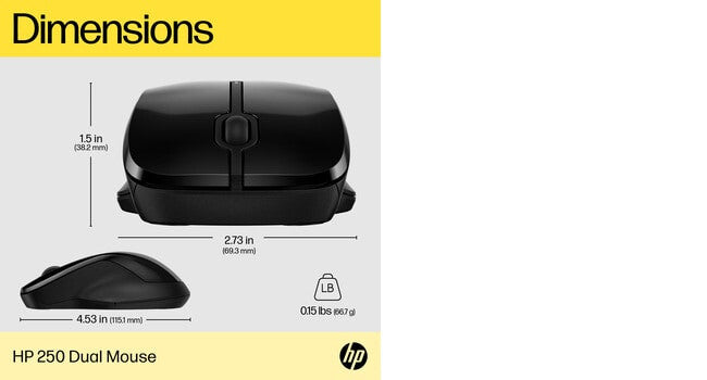 HP 250 Dual Mouse