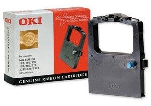 OKI 09002303 printer ribbon Black