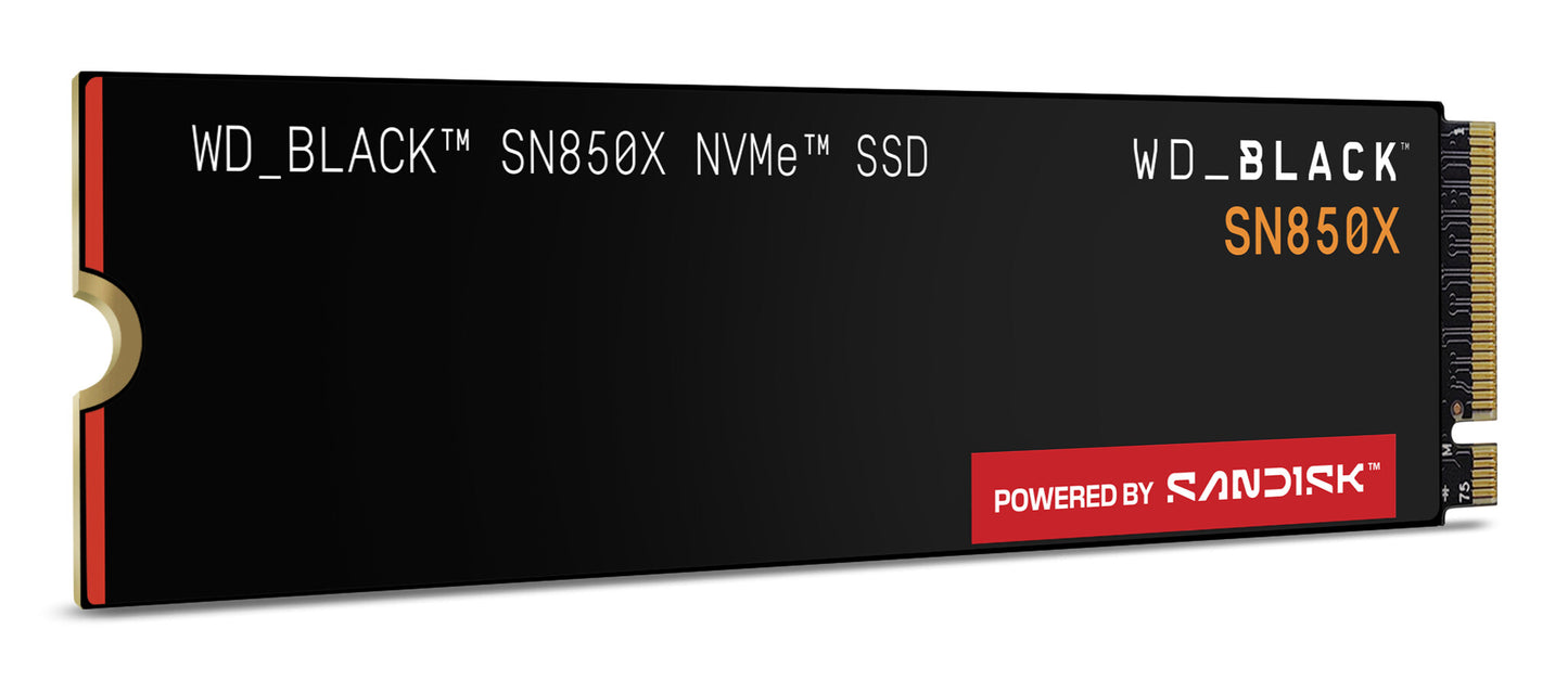 Western Digital Black WD_BLACK™ SN850X NVMe™ SSD POWERED BY SANDISK 4 TB