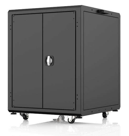 Lanview LVR16U7075BL-DCN-LAPTOP portable device management cart/cabinet Black