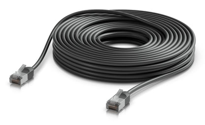 Ubiquiti UACC-Cable-Patch-Outdoor-C6A-15M-BK networking cable Black Cat6a F/UTP (FTP)