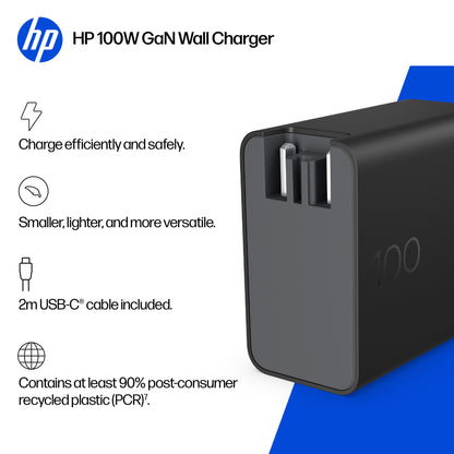 HP 100W GaN Wall Charger