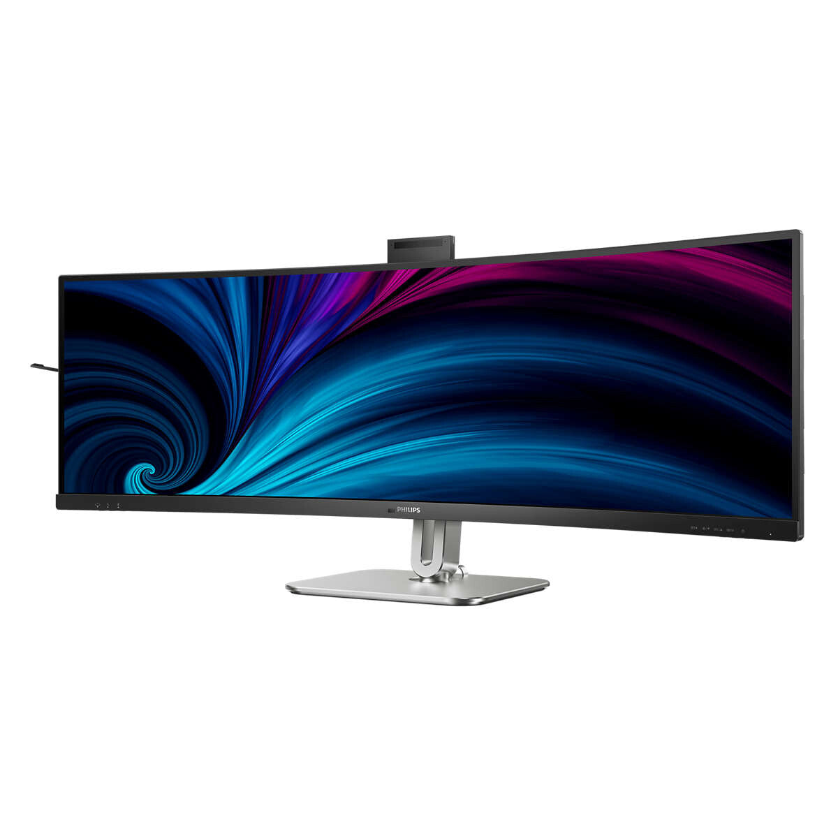 Philips 49B2U6900CH/00 computer monitor 124 cm (48.8") 5120 x 1440 pixels Dual QHD LCD Black