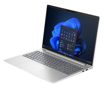 HP ProBook 4 G1ah AMD Ryzen™ 5 220 Laptop 40.6 cm (16") WUXGA 24 GB DDR5-SDRAM 256 GB SSD Wi-Fi 6E (802.11ax) Windows 11 Pro AI PC Silver
