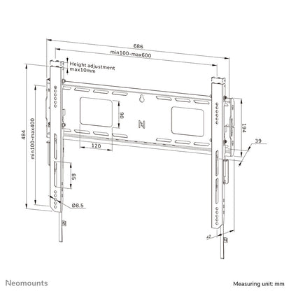 Neomounts heavy duty tv wall mount