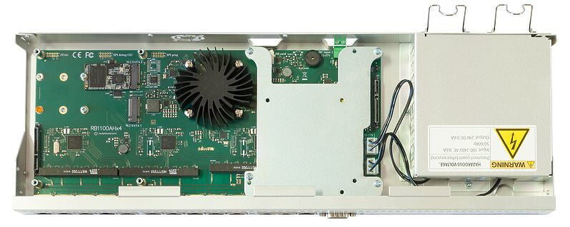 Mikrotik RB1100AHx4 wired router Gigabit Ethernet Aluminium