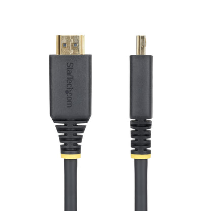 StarTech.com 10ft (3m) High Speed HDMI Cable with Gripping Connectors, 4K 60Hz/1440p 144Hz, HDR10/HDCP 2.2/ARC, 18Gbps, UHD HDMI Cord for TV/Monitor/Display, TPE Jacket