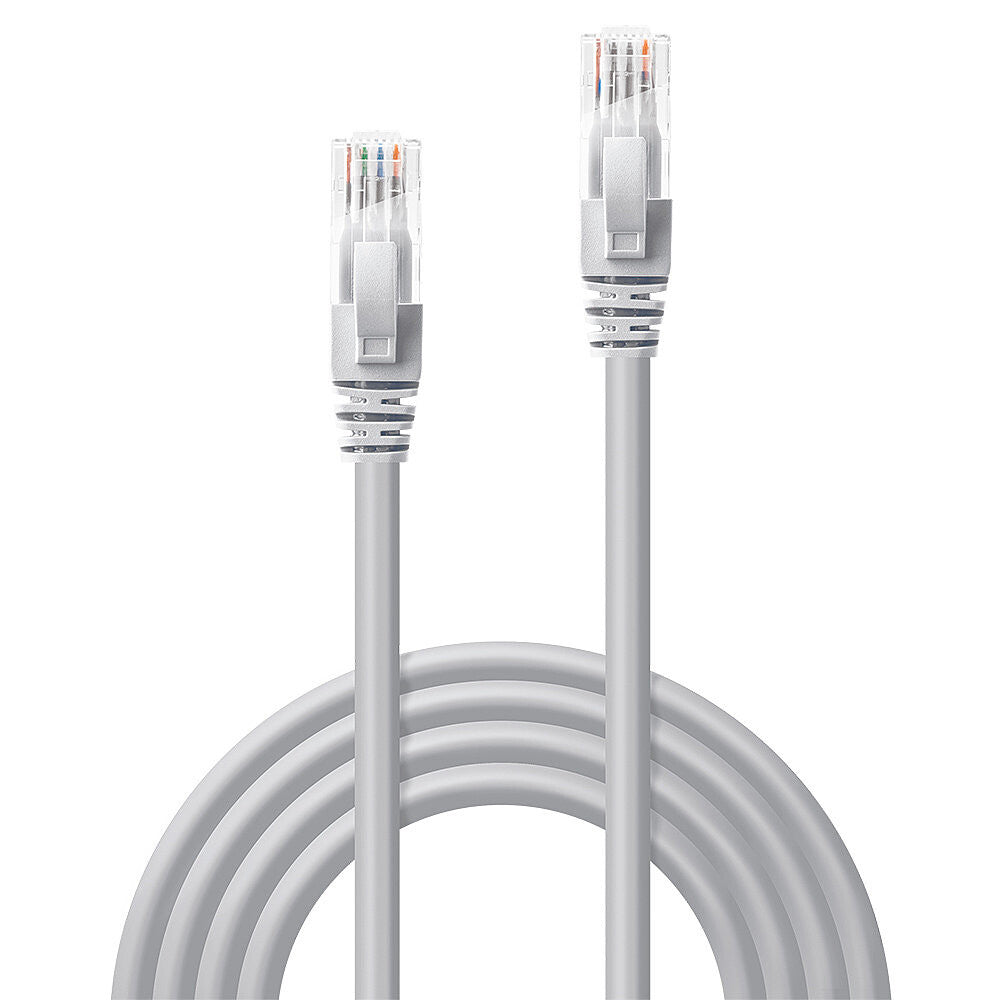 Lindy 1m Cat.6 U/UTP Network Cable, Grey