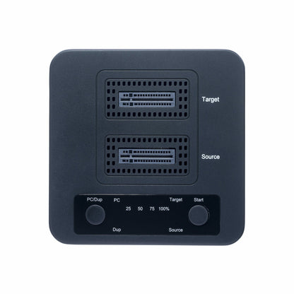 StarTech.com 1:1 M.2 NVMe Drive Duplicator, Standalone M.2 SSD Cloner/Copier up to 90GBpm, USB 3.2 20Gbps M.2 Dual-Bay Drive Dock, USB-C/A Cables Included