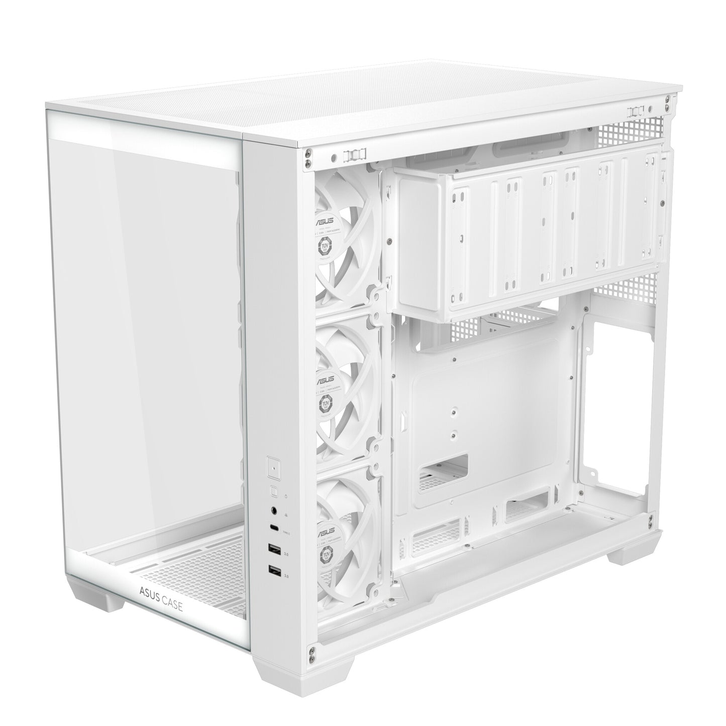 ASUS A32 Plus TG ARGB White Midi Tower