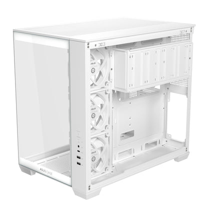 ASUS A32 Plus TG ARGB White Midi Tower