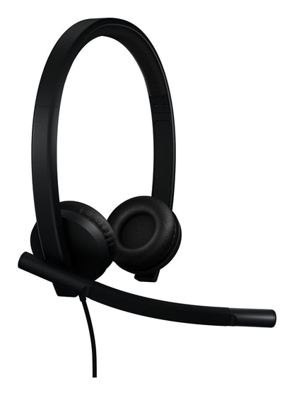 Logitech H570e Headset Wired Head-band Office/Call center USB Type-C Black