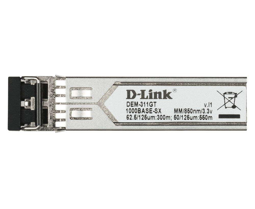 D-Link DEM-311GT network transceiver module Fiber optic 1000 Mbit/s SFP 850 nm