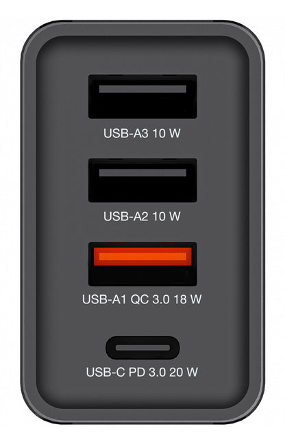 Verbatim 49700 mobile device charger Universal Black AC Fast charging Indoor