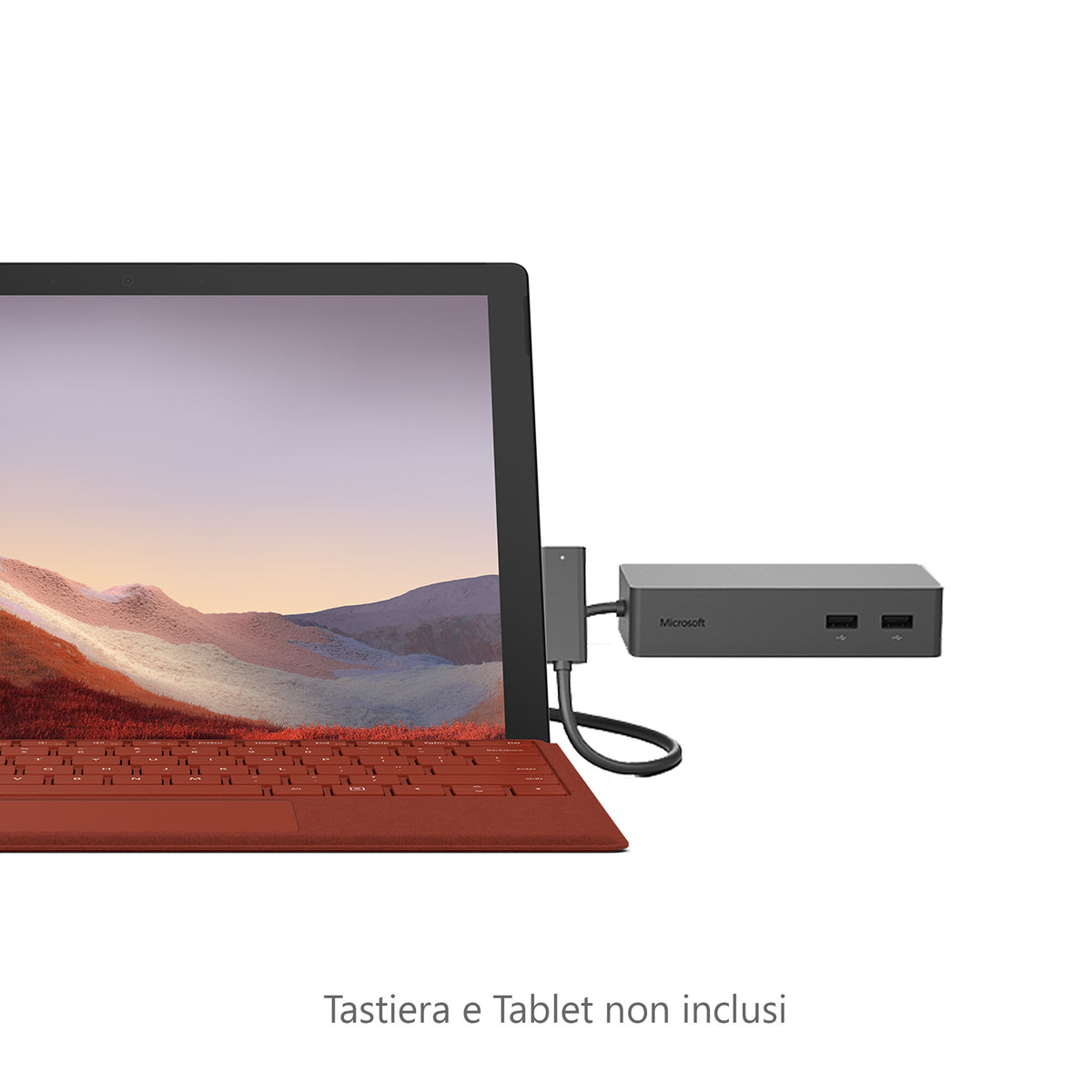 Microsoft Surface Dock 2 mobile device dock station Tablet Black