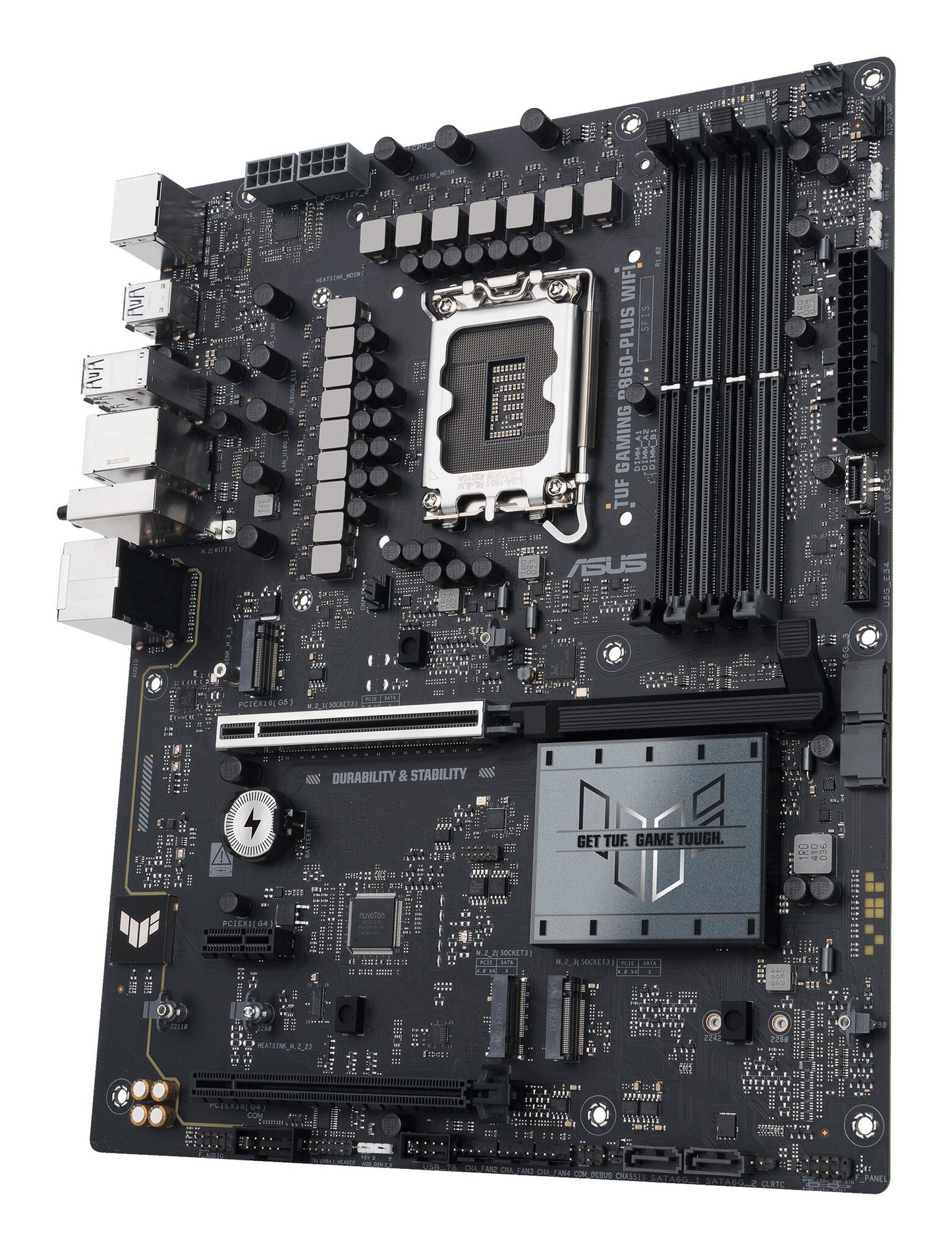ASUS TUF GAMING B860-PLUS WIFI Intel B860 LGA 1851 (Socket V1) ATX