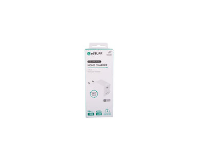 eSTUFF ES637060 mobile device charger Smartphone White AC Fast charging Indoor